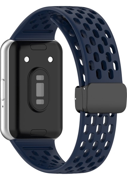 Samsung Galaxy Fit 3 Için Manyetik Toka Silikon Kayış (Yurt Dışından) modelleri