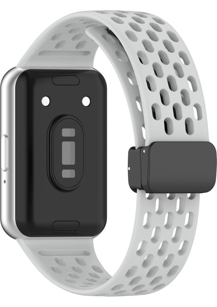 Samsung Galaxy Fit 3 Için Manyetik Toka Silikon Kayış (Yurt Dışından) modelleri