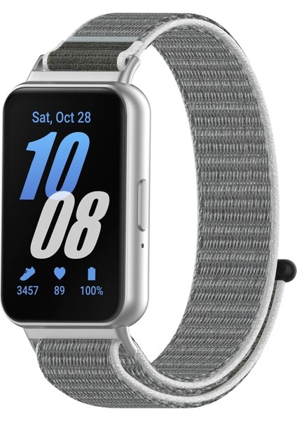 Samsung Galaxy Fit 3 Için Naylon Kanca ve Halka Bağlantı Elemanı Kayışı (Yurt Dışından)