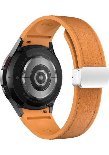 Samsung Galaxy Watch 6 Için Manyetik Toka Pu Silikon Kayış (Yurt Dışından) fiyatları