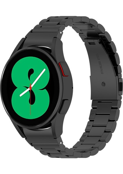 Samsung Galaxy Watch 7 40 / 44MM Için Üç Boncuklu Metal Kayış (Yurt Dışından)