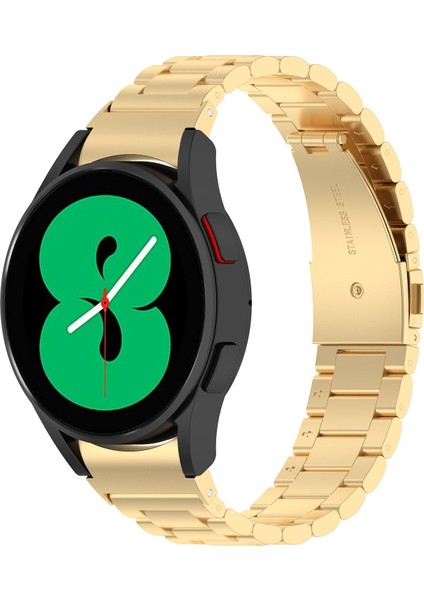 Samsung Galaxy Watch Fe 40MM Için Üç Boncuklu Metal Kayış (Yurt Dışından)