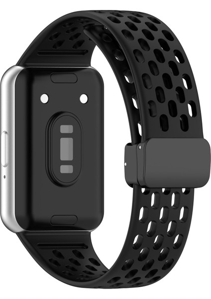 Samsung Galaxy Fit 3 Için Manyetik Toka Silikon Kayış (Yurt Dışından) modelleri