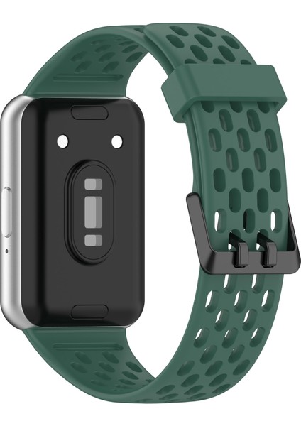 Samsung Galaxy Fit 3 Için Çift Tokalı Silikon Kayış (Yurt Dışından) modelleri