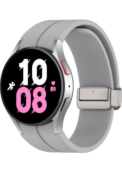 Samsung Galaxy Watch7 40 / 44MM Için Silikon Saat Kayışı (Yurt Dışından)