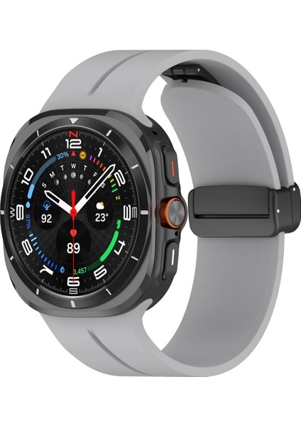 Samsung Galaxy Watch Ultra 47MM Için Silikon Watch Band (Yurt Dışından)