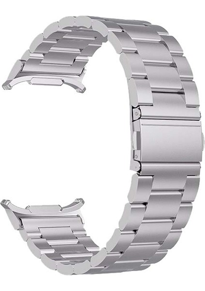 Samsung Galaxy Watch Ultra 47MM Için Üç Boncuklu Ste Kayış (Yurt Dışından)