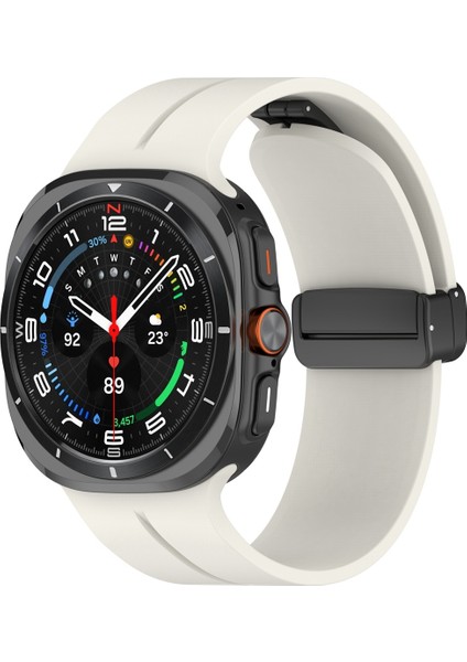Samsung Galaxy Watch Ultra 47MM Için Silikon Watch Band (Yurt Dışından)