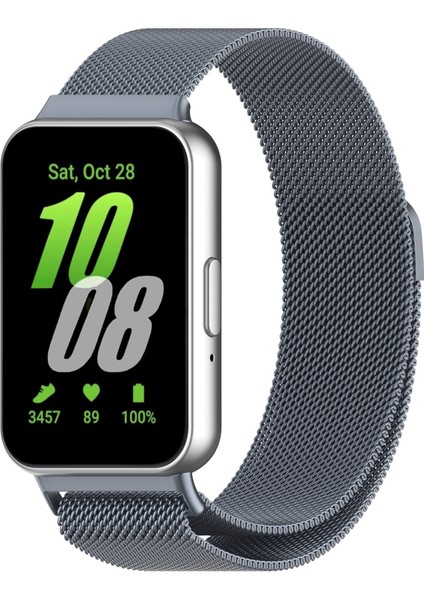 Samsung Galaxy Fit 3 Milanese Metal Saat Kayışı Için (Yurt Dışından)