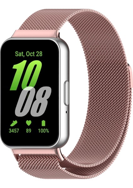 Samsung Galaxy Fit 3 Milanese Metal Saat Kayışı Için (Yurt Dışından)