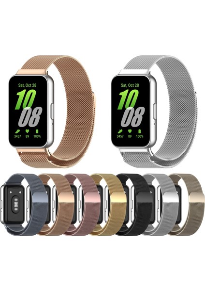 Samsung Galaxy Fit 3 Milanese Metal Saat Kayışı Için (Yurt Dışından) fiyatları