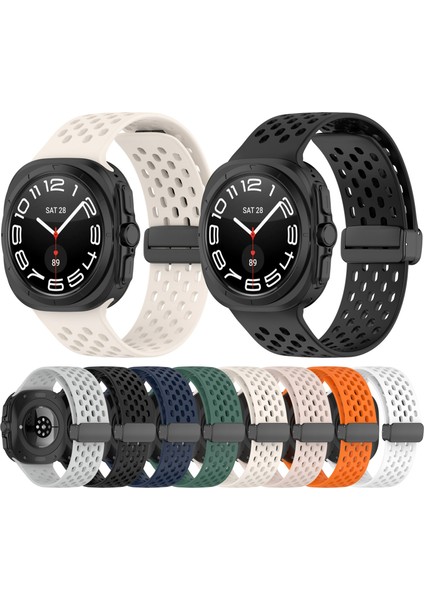 Samsung Galaxy Watch 7 Ultra Silikon Saat Kayışı Için (Yurt Dışından) fiyatları