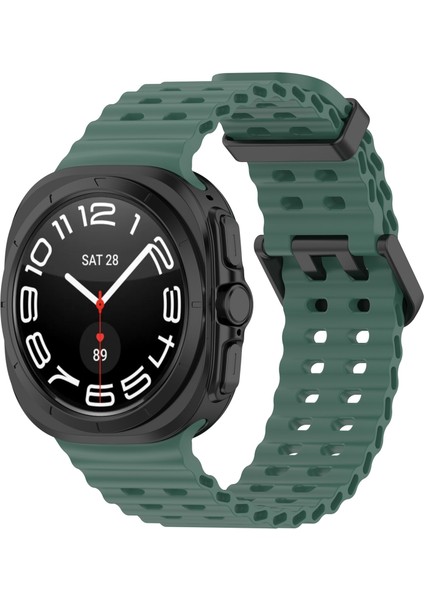 Samsung Galaxy Watch 7 Ultra Silikon Saat Kayışı Için (Yurt Dışından)