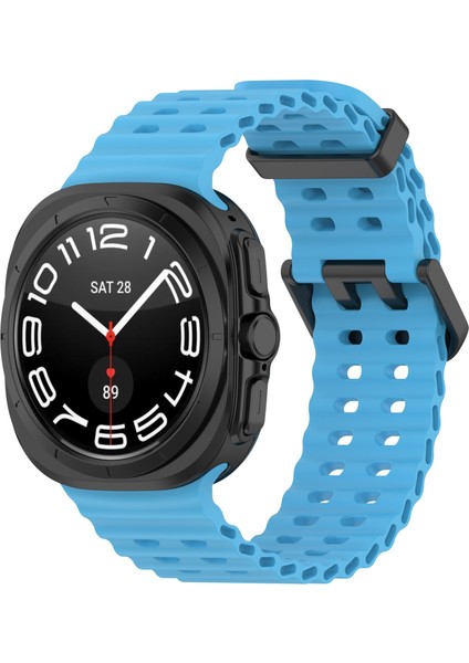 Samsung Galaxy Watch 7 Ultra Silikon Saat Kayışı Için (Yurt Dışından)