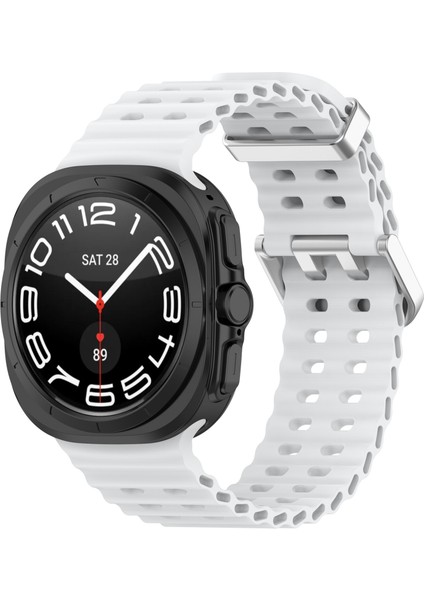 Samsung Galaxy Watch 7 Ultra Silikon Saat Kayışı Için (Yurt Dışından)