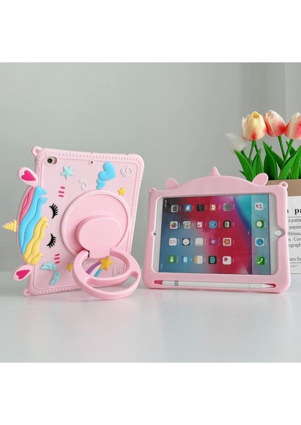 Samsung Galaxy Tab A9 Plus X210 X213 X215 X217 Kılıf Cute Dolls Çocuk Karekter Kılıfı