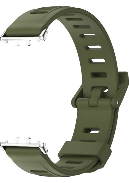 Samsung Galaxy Fit 3 Için Düz Delikli Silikon Kayış (Yurt Dışından) modelleri