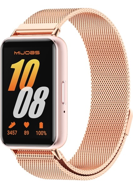 Samsung Galaxy Fit 3 Için Manyetik Metal Kayış (Yurt Dışından)