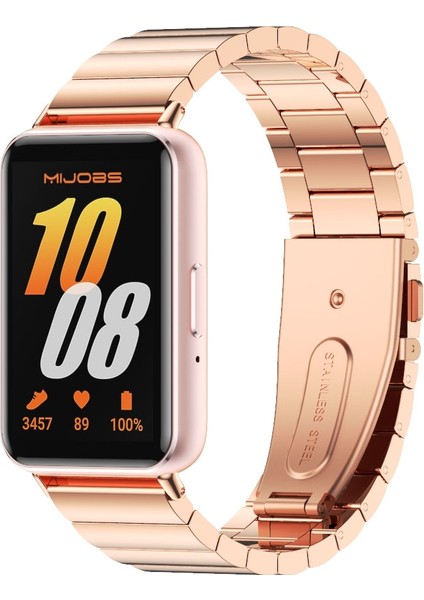 Samsung Galaxy Fit 3 Için Bambu Metal Kayış (Yurt Dışından)