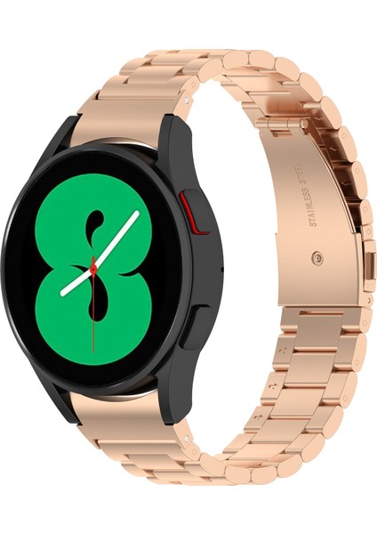 Samsung Galaxy Watch Fe 40MM Için Üç Boncuklu Metal Kayış (Yurt Dışından)