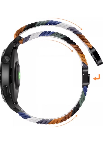 Samsung Galaxy Fit3 Naylon Örgülü Watch Band Için (Yurt Dışından) modelleri