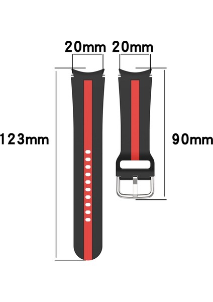 Samsung Galaxy Watch Ultra 47MM Için Silikon Watch Band (Yurt Dışından) indirimleri
