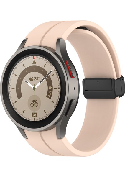 Samsung Galaxy Watch7 40 / 44MM Için Silikon Saat Kayışı (Yurt Dışından)