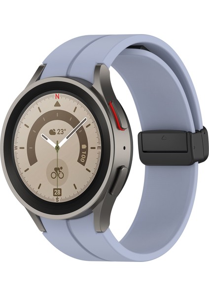 Samsung Galaxy Watch7 40 / 44MM Için Silikon Saat Kayışı (Yurt Dışından)