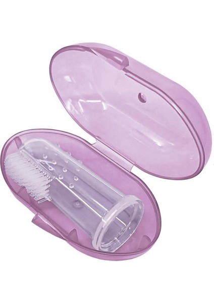Silikon Bebek Parmak Diş Kaşıyıcı Fırçası (Pembe, Silikon) fiyatları