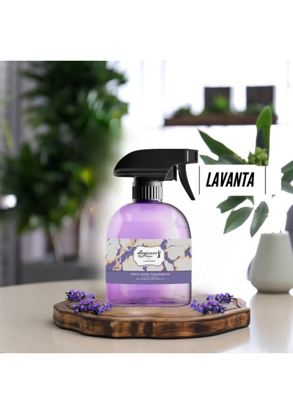 Lavander (Lavanta) Sprey Oda ve Ortam Kokusu 500 ml