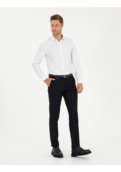 Erkek Lacivert Ex. Slim Fit Kumaş Pantolon 50292991-VR033 modelleri