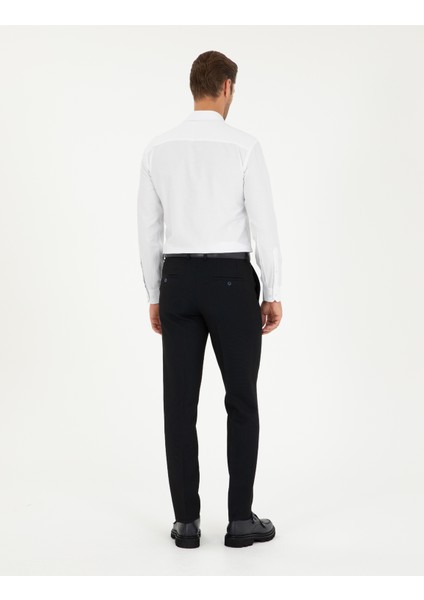 Erkek Lacivert Ex. Slim Fit Kumaş Pantolon 50292991-VR033 fırsatları