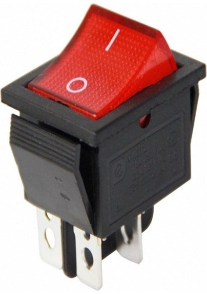 Geniş Işıklı Açma Kapama On-Off 4p Anahtar (IC-104C)