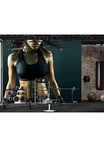 Kadın Spor Salonu Duvar Kağıdı fırsatları