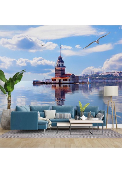 Üsküdar Kız Kulesi Temalı Duvar Kağıdı