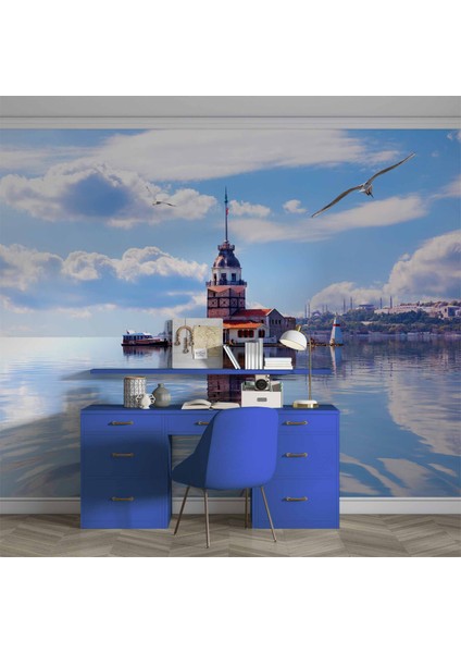 Üsküdar Kız Kulesi Temalı Duvar Kağıdı modelleri