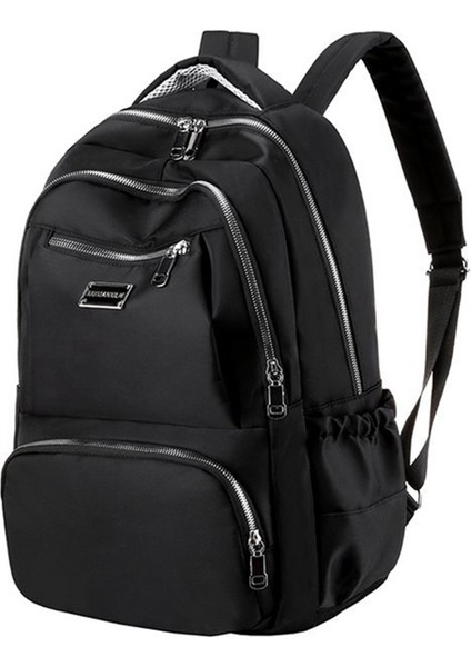 Naylon Kumaş Sırt Çantası Kadın Moda Koleji Lise Öğrenci Çantası Büyük Kapasiteli Bilgisayar Seyahat Geri (Yurt Dışından) fiyatları