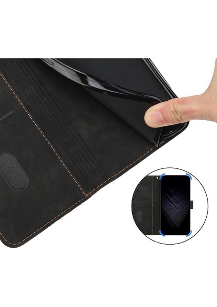 Onur 200 Pro Cüzdan Için Telefon Kılıfı Kickstand Manyetik Flip Folio Kart (Yurt Dışından)