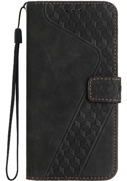 Telefon Kılıfı Için IPhone 16 Pro Flip Folio Cüzdan Manyetik Kart Yuvaları Kapak (Yurt Dışından)