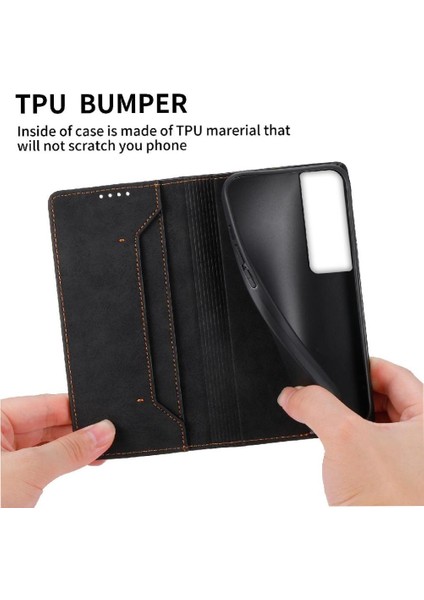 Realme C65 Kickstand Darbeye Kart Yuvası Iş Rahat Için Flip Case (Yurt Dışından) fırsatları