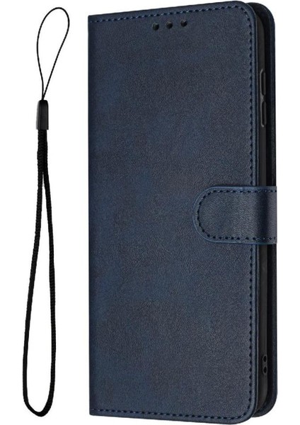 Samsung Galaxy Için Flip Case A52S 5g Kart Yuvası Saf Renk Kickstand ile (Yurt Dışından)
