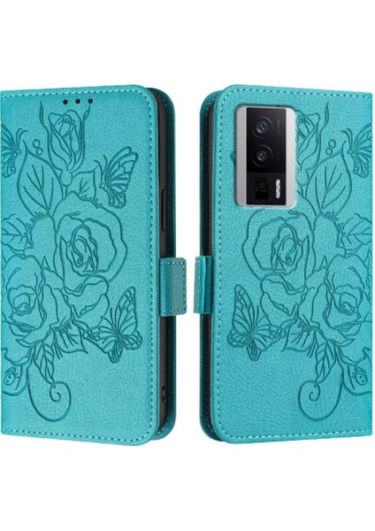 Kredi Kartı Yuvası Manyetik Cüzdan Pu ile Xiaomi Poco F5 Pro Için Kılıf (Yurt Dışından)