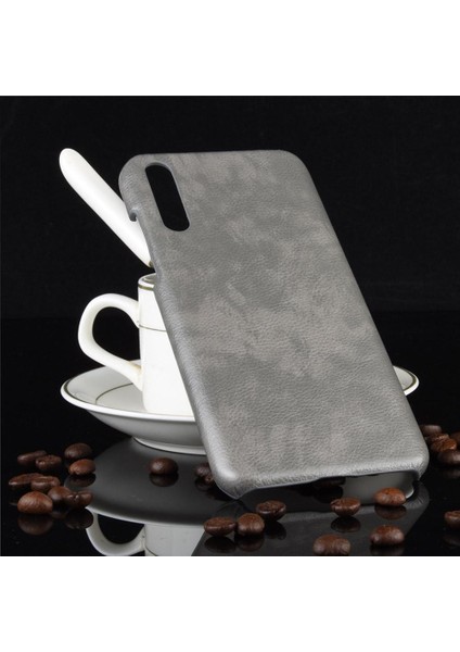 Retro Kılıf Için Huawei P Akıllı S Lychee Desen Retro Uyumluluk Anti (Yurt Dışından)