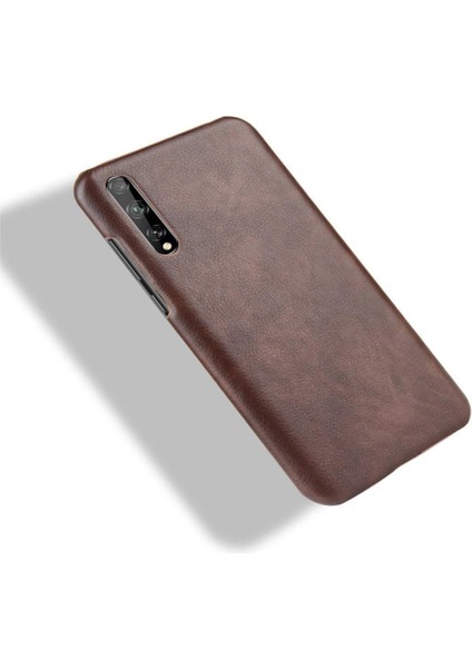 Retro Kılıf Için Huawei P Akıllı S Lychee Desen Retro Uyumluluk Anti (Yurt Dışından)