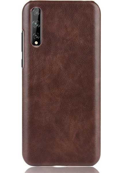 Retro Kılıf Için Huawei P Akıllı S Lychee Desen Retro Uyumluluk Anti (Yurt Dışından)