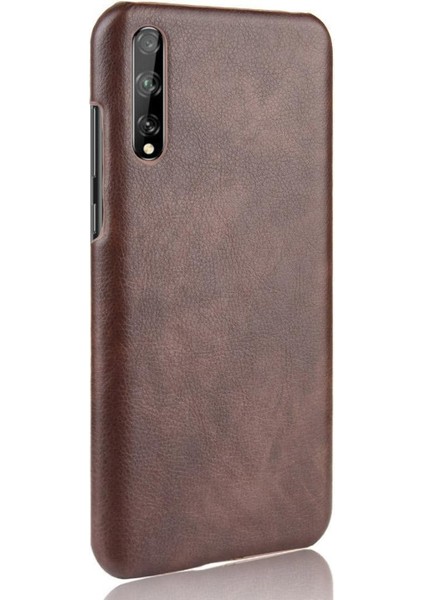 Retro Kılıf Için Huawei P Akıllı S Lychee Desen Retro Uyumluluk Anti (Yurt Dışından)