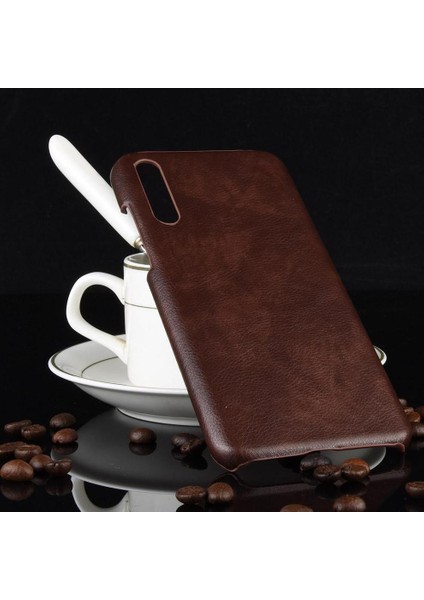 Retro Kılıf Için Huawei P Akıllı S Lychee Desen Retro Uyumluluk Anti (Yurt Dışından)
