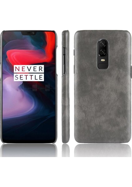 Oneplus 6 Için Retro Kılıf Retro Uyumluluk Koruyucu Kapak Lychee Anti (Yurt Dışından)