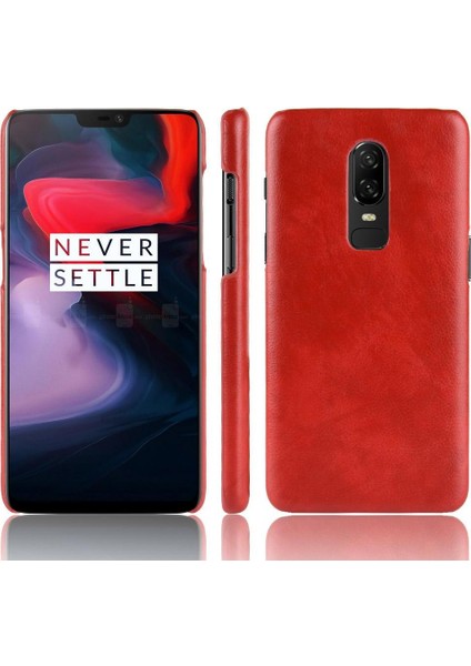 Oneplus 6 Için Retro Kılıf Retro Uyumluluk Koruyucu Kapak Lychee Anti (Yurt Dışından)