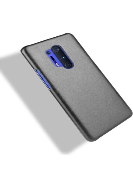 Oneplus 8 Için Retro Durumda Pro Lychee Desen Uyumluluk Retro Koruyucu (Yurt Dışından) modelleri